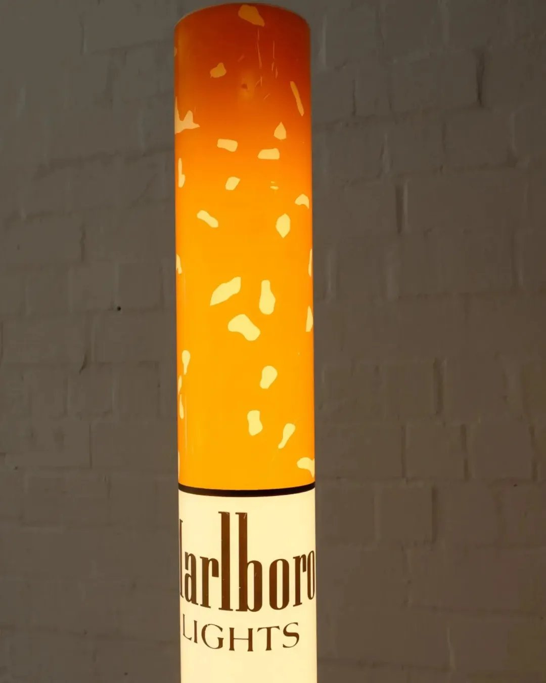 🚬 Cigarette Tube Shaped Style Floor Lamp | Retro Industrial Novelty Ambient Light