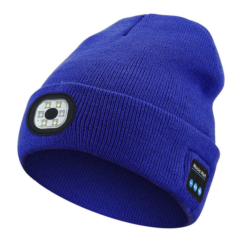 🔥Christmas Sale🎁🎄LED Bluetooth Beanie