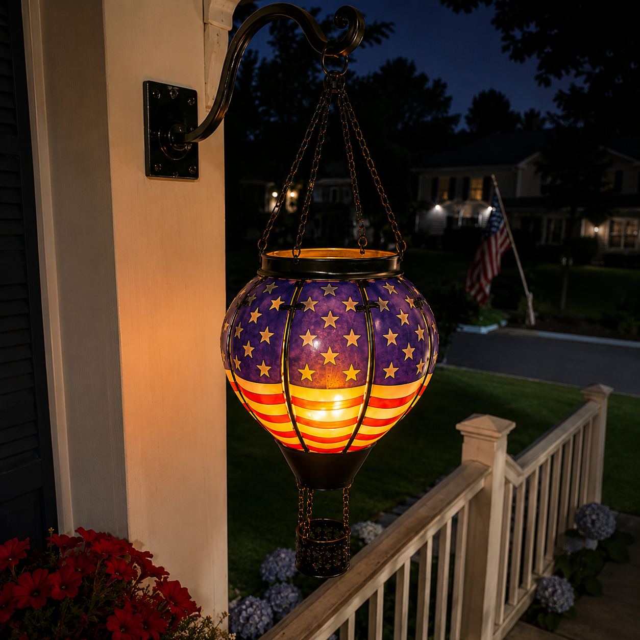 🔥LAST DAY 50% OFF -Buy 2, Get Free Shipping — 250th Anniversary Edition Solar Hot Air Balloon Lanterns
