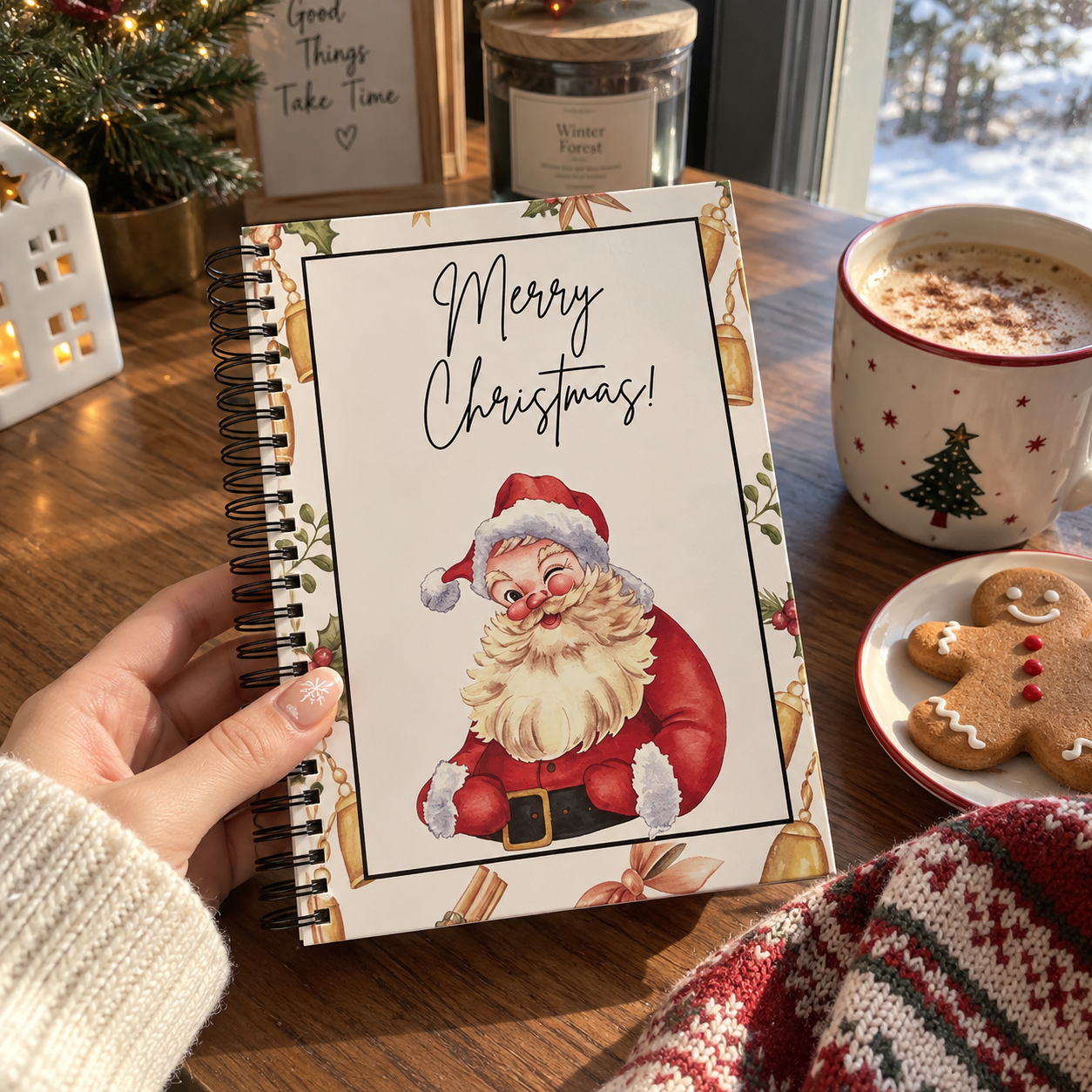 Customer gift card book