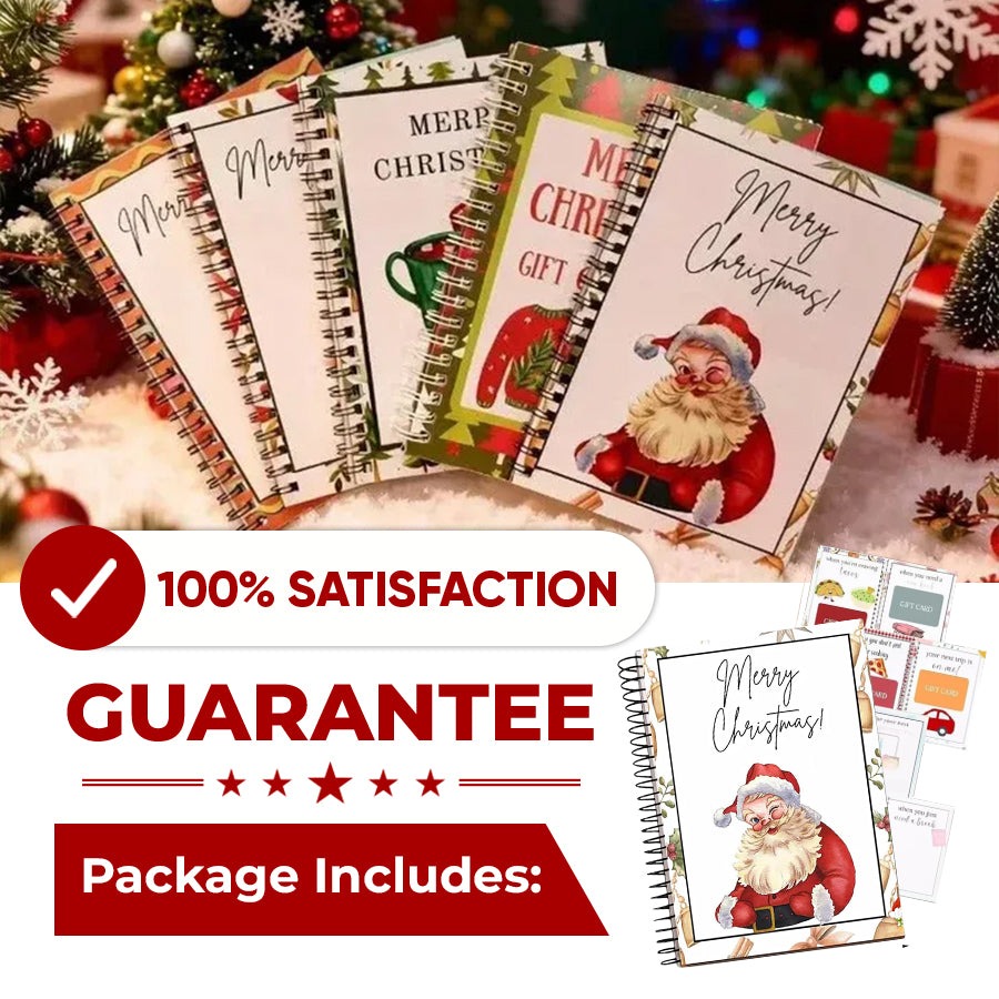 Christmas gift card book collection