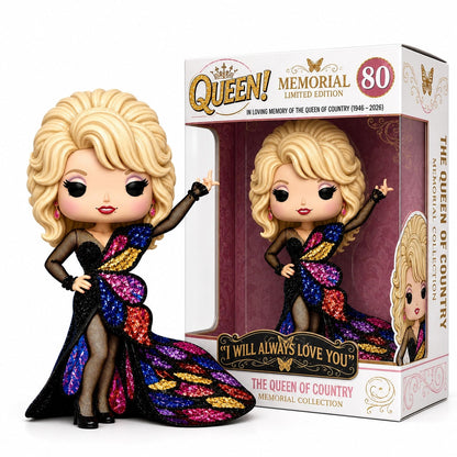IN LOVING MEMORY OF THE QUEEN OF COUNTRY (1946-2026) Dolls