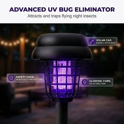 Last Day 49%OFF🔥✨Solar Mosquito Zapper Light