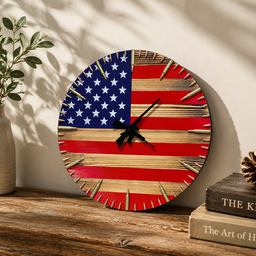 🔥100% Handmade America 250™ Heritage Clock(𝐉𝐚𝐤𝐞 𝐖𝐢𝐥𝐬𝐨𝐧 𝐇𝐚𝐧𝐝𝐦𝐚𝐝𝐞®) - BUY 2 FREE SHIPPING