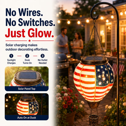 🔥LAST DAY 50% OFF -Buy 2, Get Free Shipping — 250th Anniversary Edition Solar Hot Air Balloon Lanterns