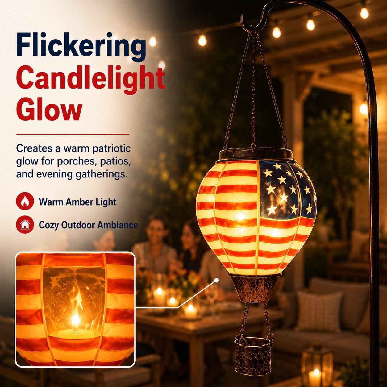🔥LAST DAY 50% OFF -Buy 2, Get Free Shipping — 250th Anniversary Edition Solar Hot Air Balloon Lanterns