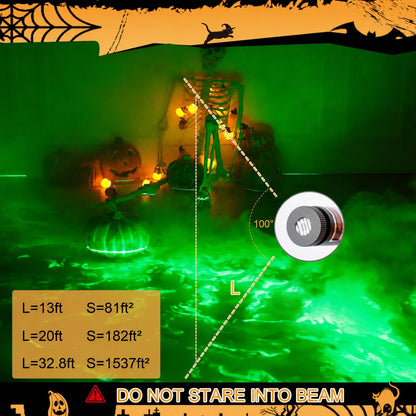 Module/projecteur laser vert Halloween🎃