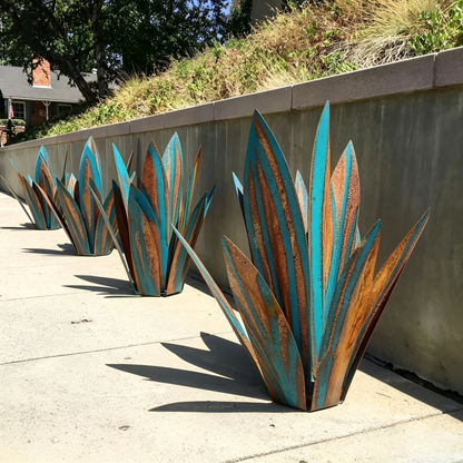 🌵Eternal Agave Handcrafted Metal Garden🏡