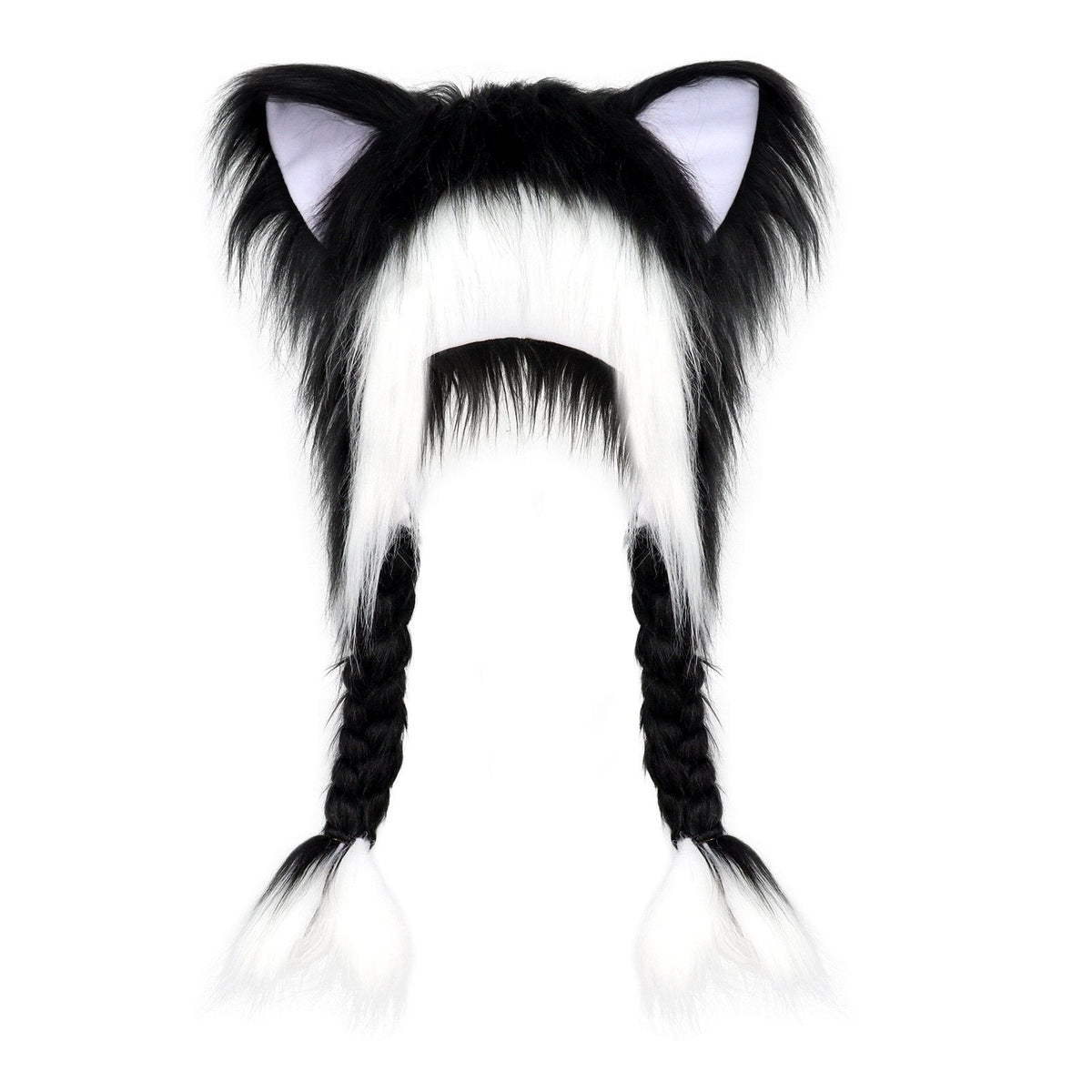 ⚡ Flash Sale – Fluffy Cat Ear Hat | Halloween & Christmas Cozy Plush Headwear