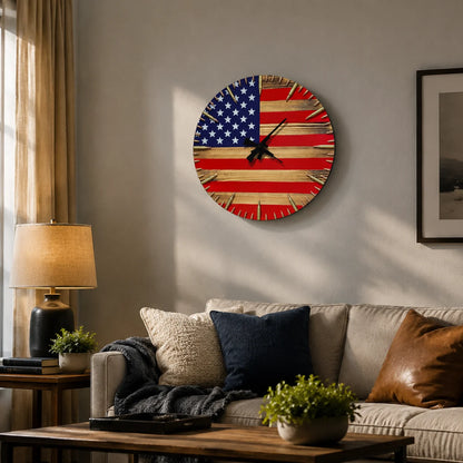 🔥100% Handmade America 250™ Heritage Clock(𝐉𝐚𝐤𝐞 𝐖𝐢𝐥𝐬𝐨𝐧 𝐇𝐚𝐧𝐝𝐦𝐚𝐝𝐞®) - BUY 2 FREE SHIPPING
