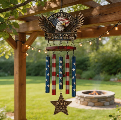 💥Flash Sale - Up To 49% Off ⏰ - 250 Years of Freedom™ Commemorate Wind Chime
