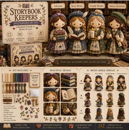 🎁🧵 Tiny Worlds Collection – Patchwork DIY Kit Series