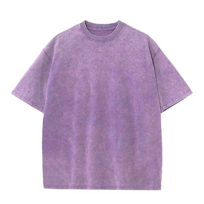 ⚡Hot Sales🔥Oversized Tshirts for Men Gym Vintage Heavyweight T Shirts Cotton Workout Acid Wash Baggy Tees