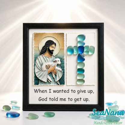 Coastal Faith: Strength & Serenity, Artfully Framed