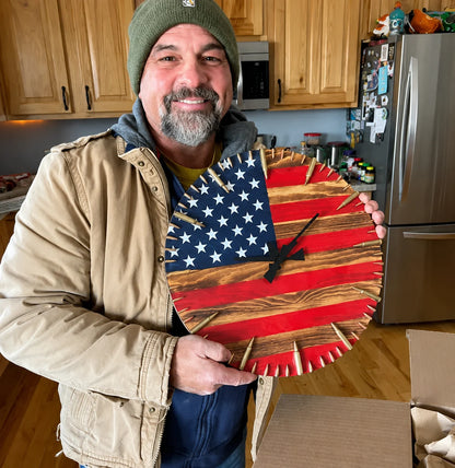 🔥100% Handmade America 250™ Heritage Clock(𝐉𝐚𝐤𝐞 𝐖𝐢𝐥𝐬𝐨𝐧 𝐇𝐚𝐧𝐝𝐦𝐚𝐝𝐞®) - BUY 2 FREE SHIPPING
