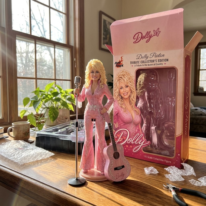 IN LOVING MEMORY OF QUEEN OF COUNTRY (1946–2026) Memorial Tribute Figure