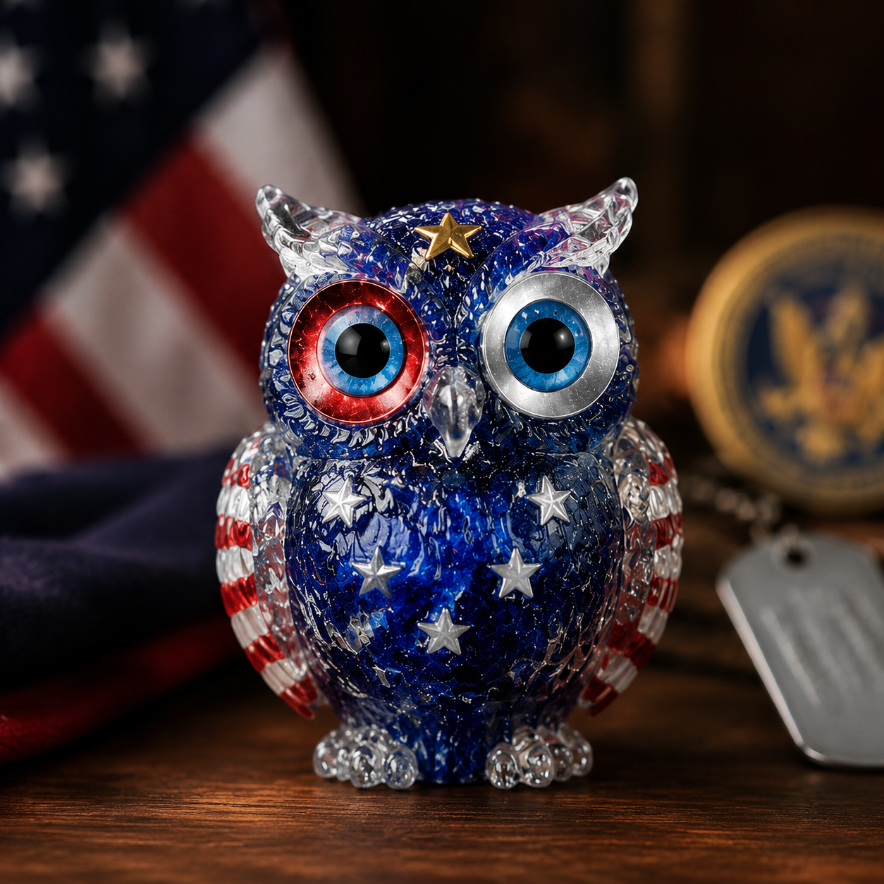 🦉✨ Natural Amethyst Crystal Owl Handmade Appalachian Workshop Piece