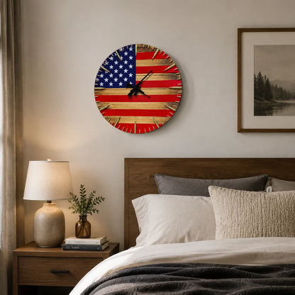 🔥100% Handmade America 250™ Heritage Clock(𝐉𝐚𝐤𝐞 𝐖𝐢𝐥𝐬𝐨𝐧 𝐇𝐚𝐧𝐝𝐦𝐚𝐝𝐞®) - BUY 2 FREE SHIPPING