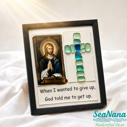 Coastal Faith: Strength & Serenity, Artfully Framed