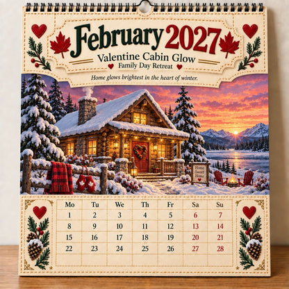 🇨🇦🍁 2027 Canada 160th Anniversary Commemorative Wall Calendar 🍁🇨🇦
