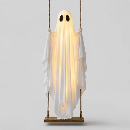 🔥 Last Day 50% OFF - Halloween Hanging Swing Ghost