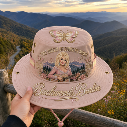 🇺🇸 Last Day Promo: 50% OFF🎸🦋Queen of Country Music Memorial Boonie Hat