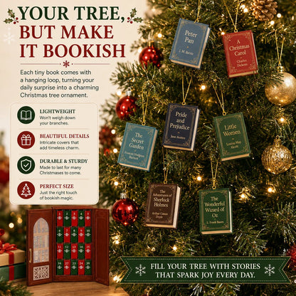 Last Day 49% OFF – 📚 25-Day Mini Book Advent Calendar – A Book Lover's Christmas Countdown