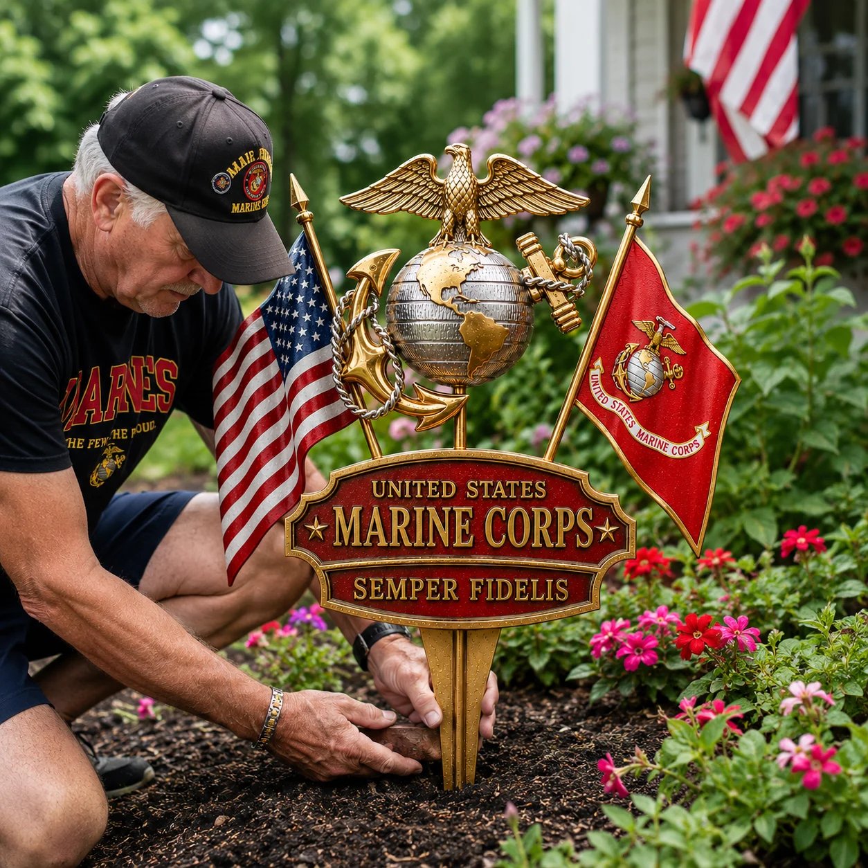🇺🇸 Last Day Promo: 49% OFF 🎖️- US Military Branch Tribute Garden Stake Collection - ✈️Buy 2 Free Shipping Today!
