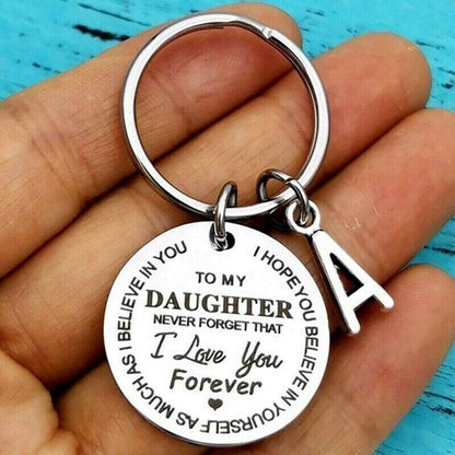 LAST DAY 49% OFF⇝💓 Best Gift for Mom & Dad | Son & Daughter I Love You Forever Keychain