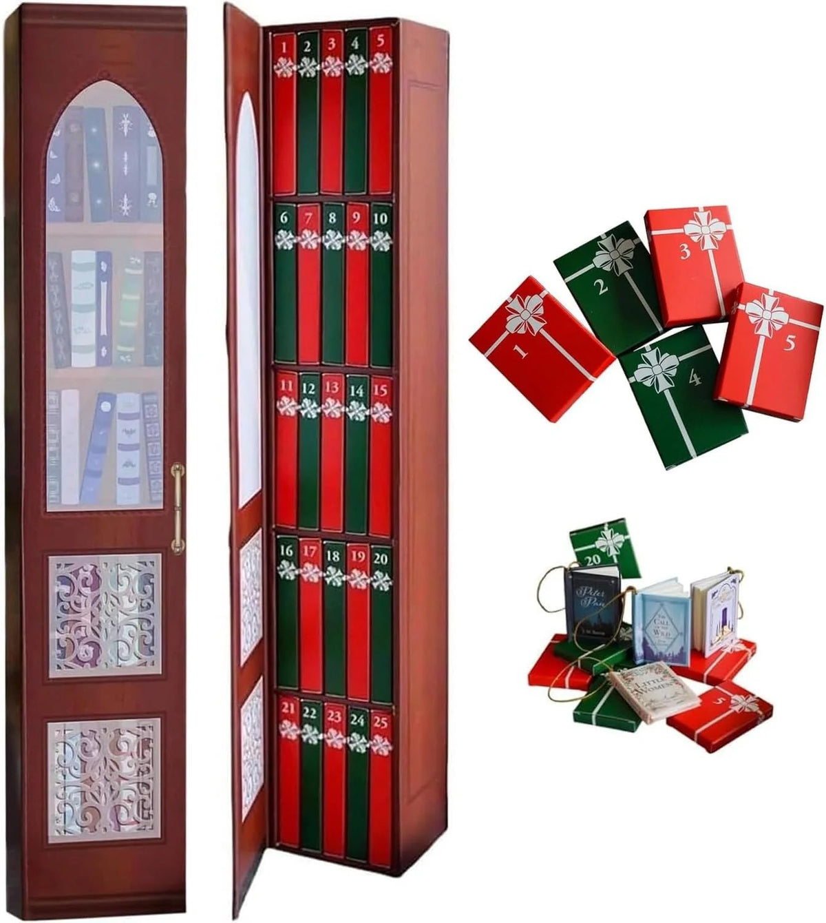 Last Day 49% OFF – 📚 25-Day Mini Book Advent Calendar – A Book Lover's Christmas Countdown