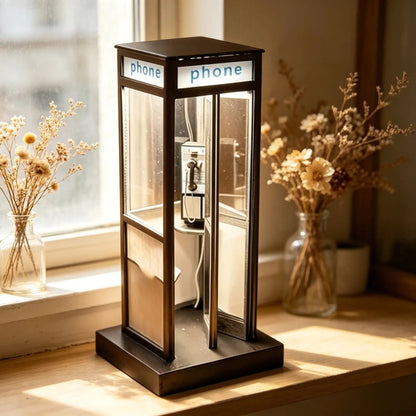 🔥Summer Hot Sale 30%OFF🏮 Vintage Phone Booth Table Lamp – A Touch of Nostalgia, A Glow of Elegance