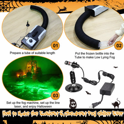 Module/projecteur laser vert Halloween🎃