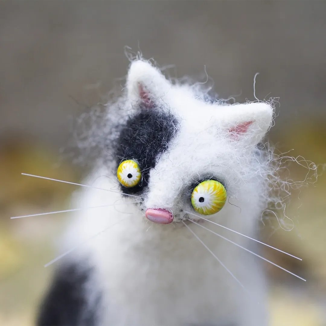 🎄✨Wool Felt Familiars – Quirky Handmade Companions