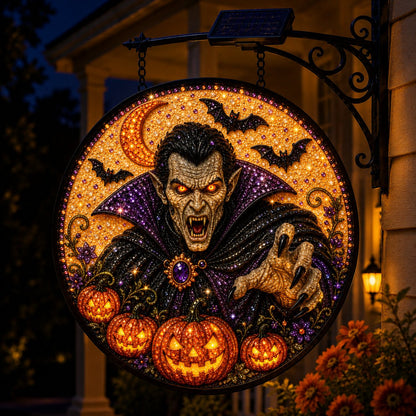 💥LAST DAY 57% OFF - 🎃 Solar Halloween LED Hanging Sign Light 👻 (📦Buy 2 Free Shipping)