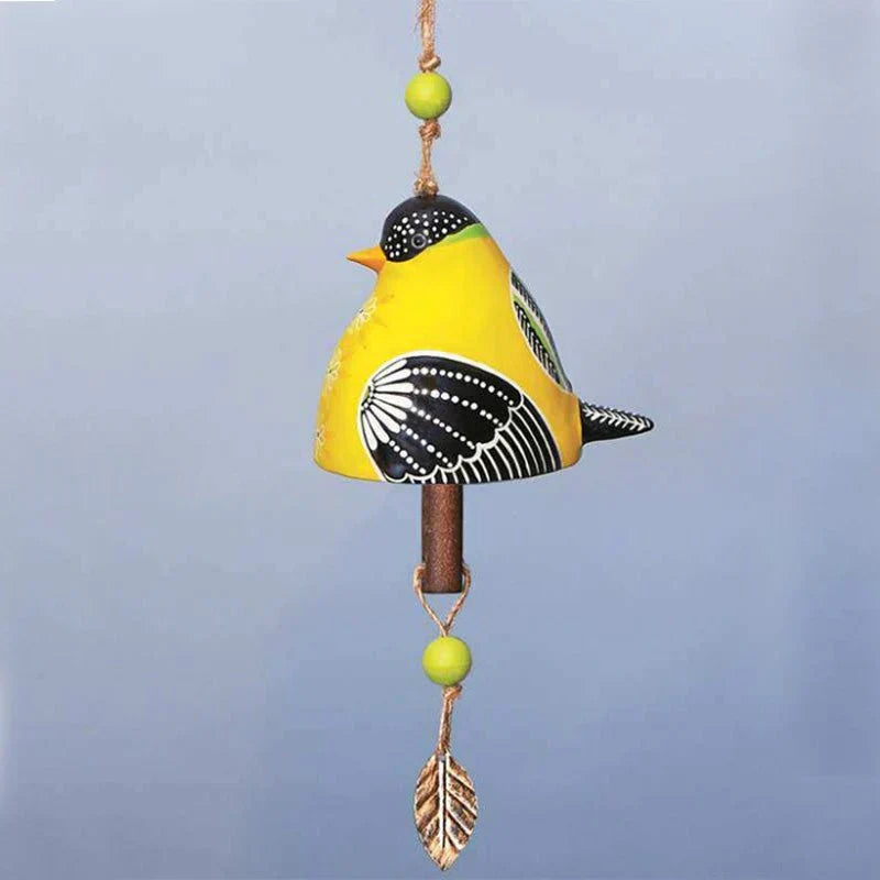 🐦Hand-Painted Ceramic Bird wind Chimes (Handmade by Jordan Maynard®)-Buy 2 Free Shipping