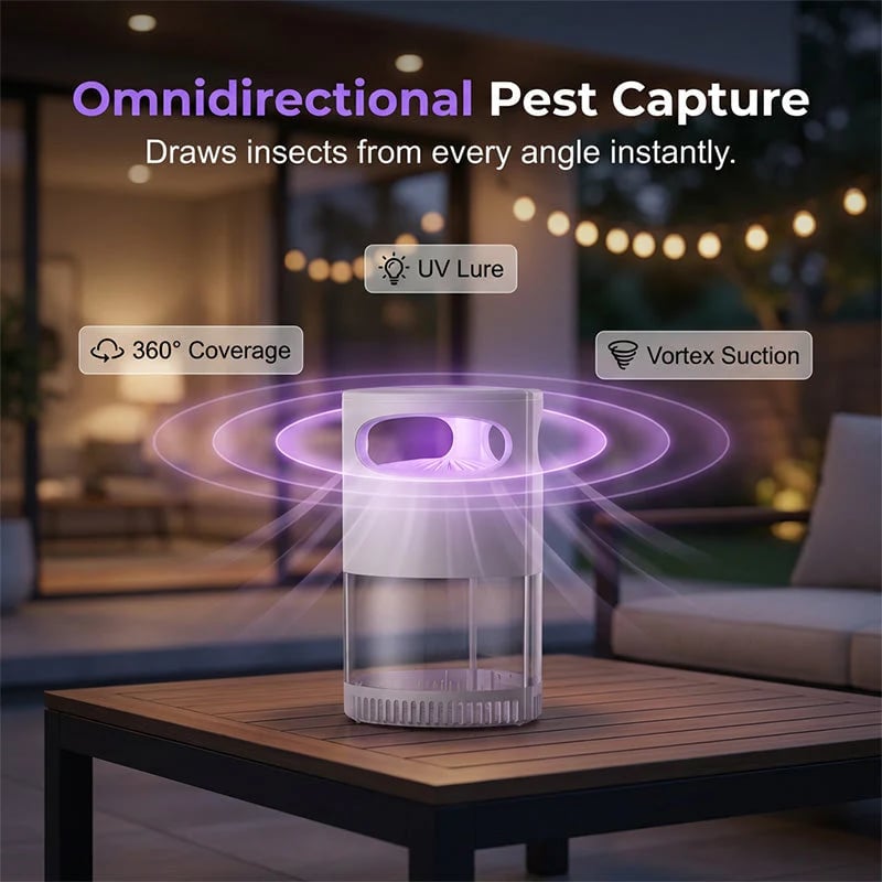 🦟  UV Mosquito Killer Lamp – quiet, USB, chemical-free. 50K+ sold! 🔇🌙