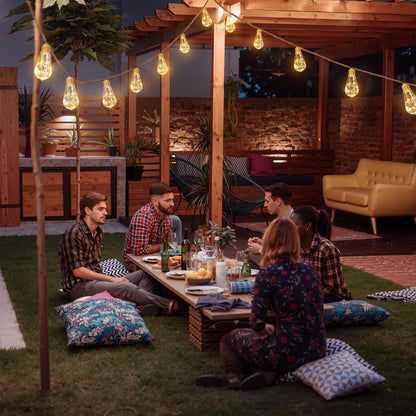 ✨ Solar String Lights-18ft-10LED