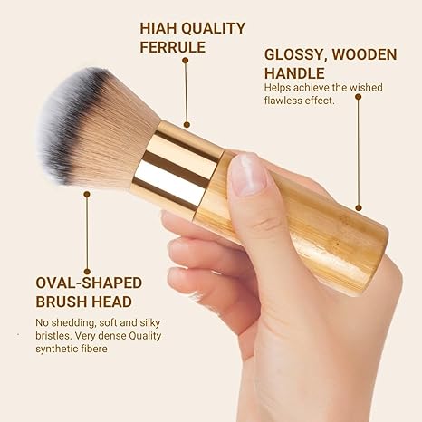 🔥Last Day Discount 49% Off  Fluffy, Dome Foundation Brush🖌️