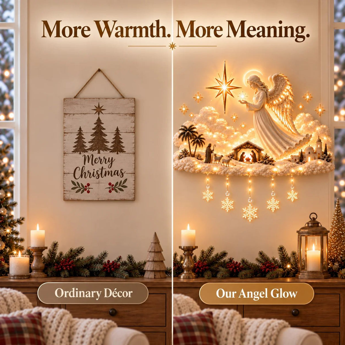🔥LAST DAY 50% OFF -✨ Christmas Blessing Angel Glow
