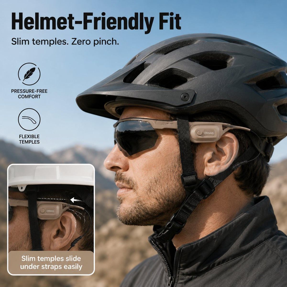🛡️ 2-in-1 Tactical Anti-Fog Safety Glasses & Retractable Ear Protection