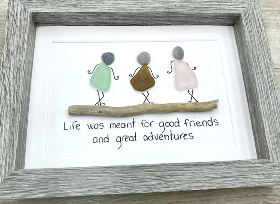 Friendship sea glass