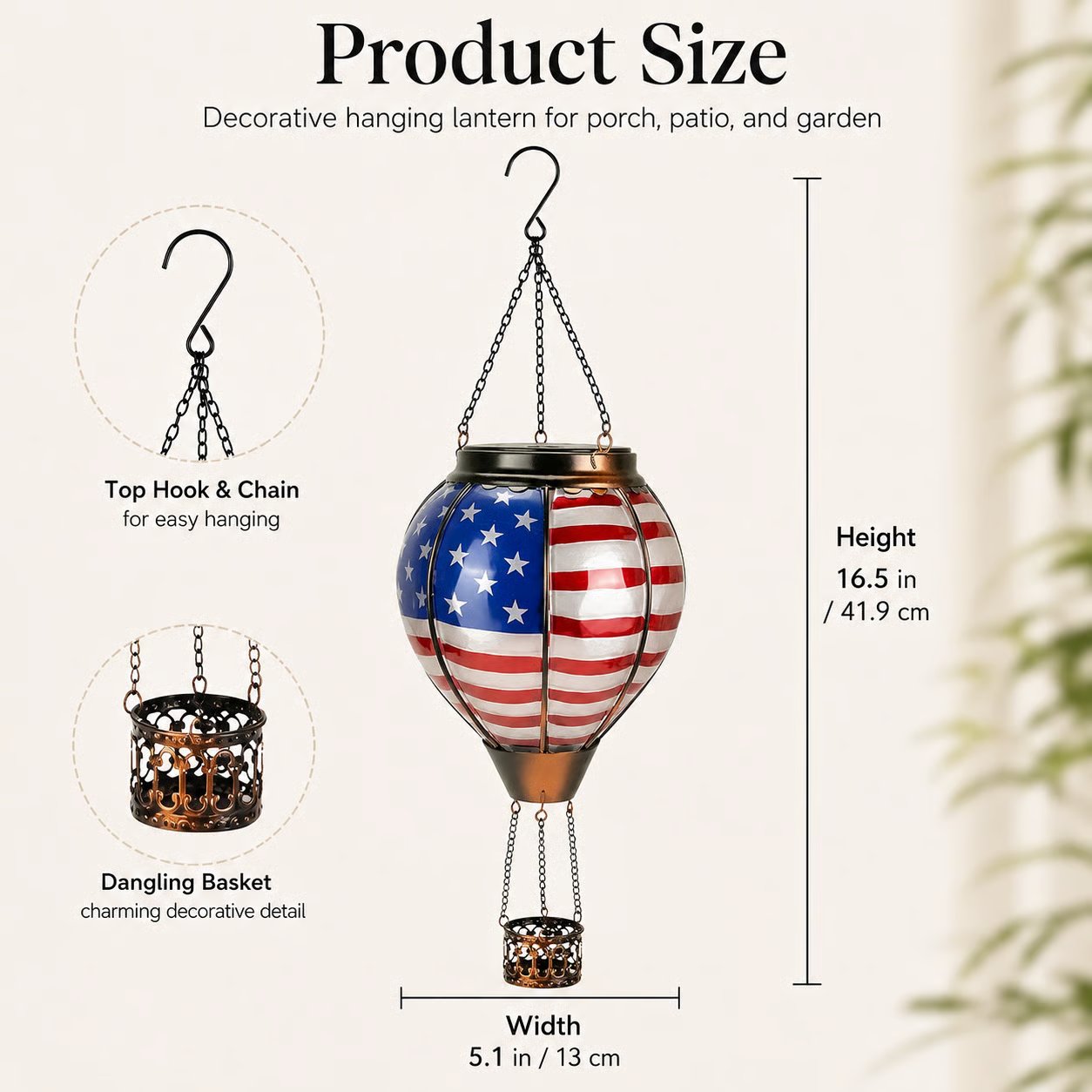 🔥LAST DAY 50% OFF -Buy 2, Get Free Shipping — 250th Anniversary Edition Solar Hot Air Balloon Lanterns