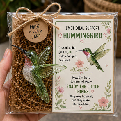 🌸🐝 Emotional Support Glass Animal Gift Set – A Meaningful Little Reminder That You Matter 💕