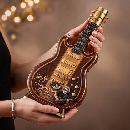 Jerry Garcia 85th Anniversary Tiger Guitar Glass Decanter