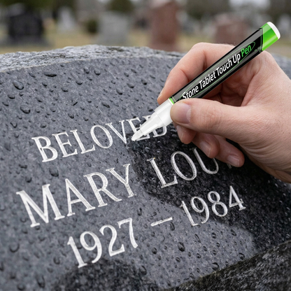 🐦Golden Tombstone Marker Pen for Restoring Faded Grave Inscriptions