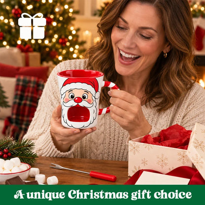 Santa Chocolate Fondue Mug