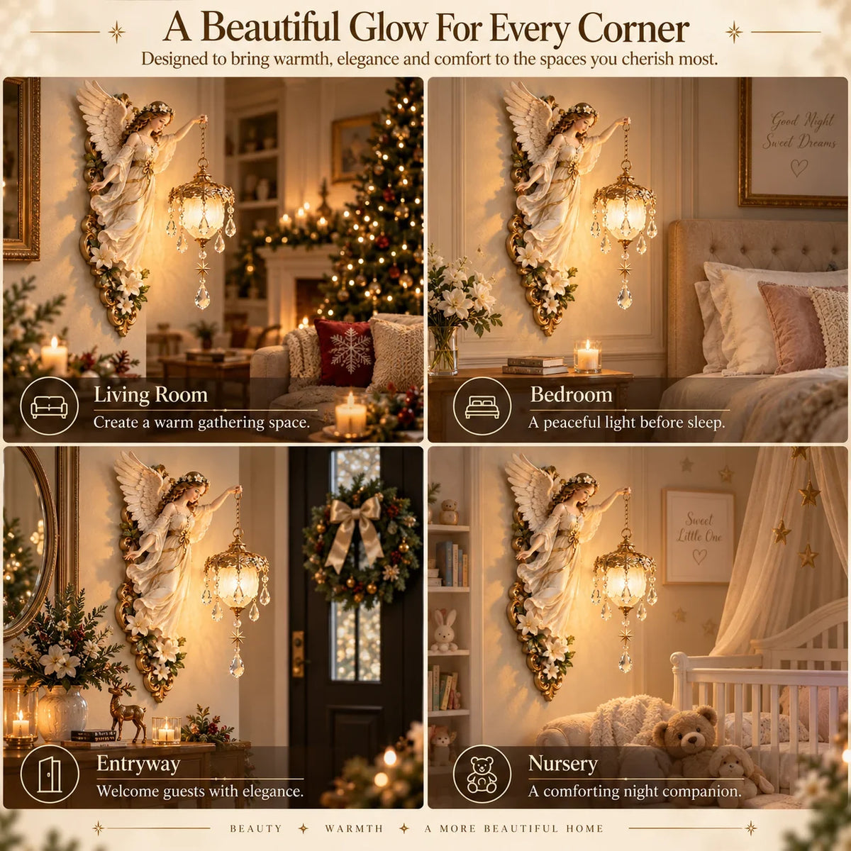 🔥LAST DAY 50% OFF🔥Guardian Angel Crystal Light