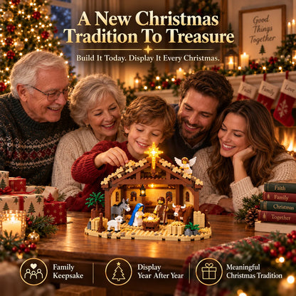 🔥last Day 50% Off - 🌟the Nativity Story Building Block Set
