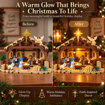 🔥last Day 50% Off - 🌟the Nativity Story Building Block Set