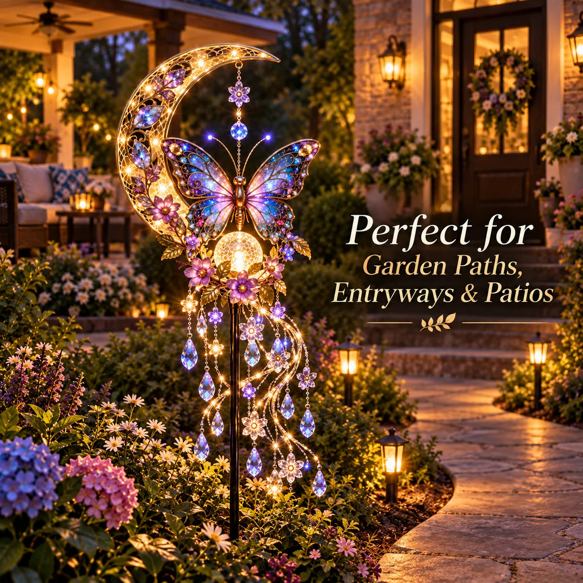 🦋Butterfly Moonlight Cascade™ A Little Moonlight Magic for Your Garden🌺